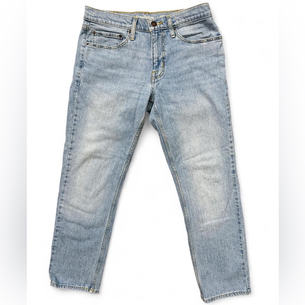 Goodfellow & Co Straight Leg Jeans Light Wash Denim 30x30